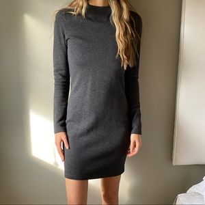 Long sleeve mini dress